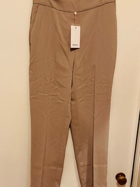 Stretch Crepe Ankle Pants